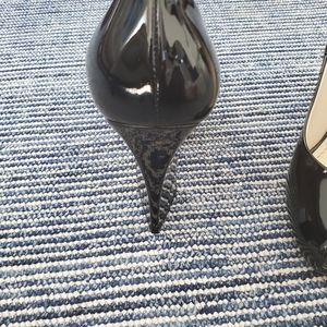 Pumps/Peeptoes Patent leather in Black